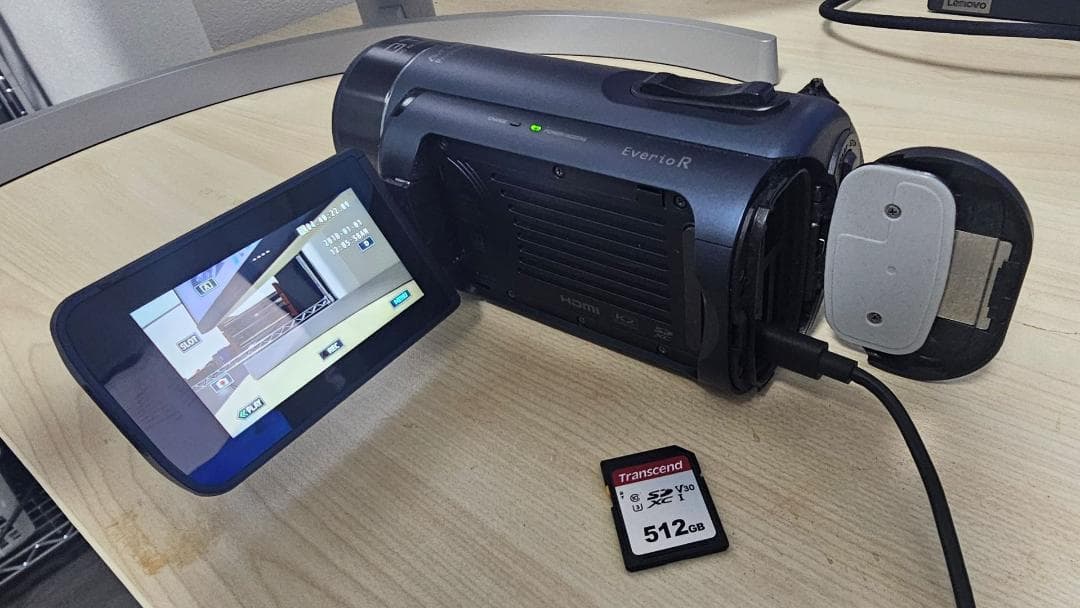 【値引き】JVC 4Kカメラ GZ-RY980-A 512GB SDカード付属