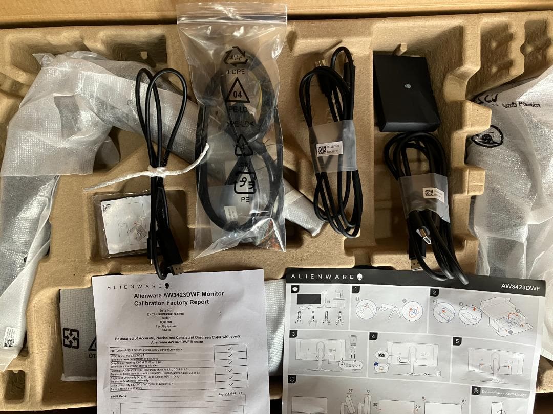 Alienware 34曲面QD-OLEDモニター AW3423DWF