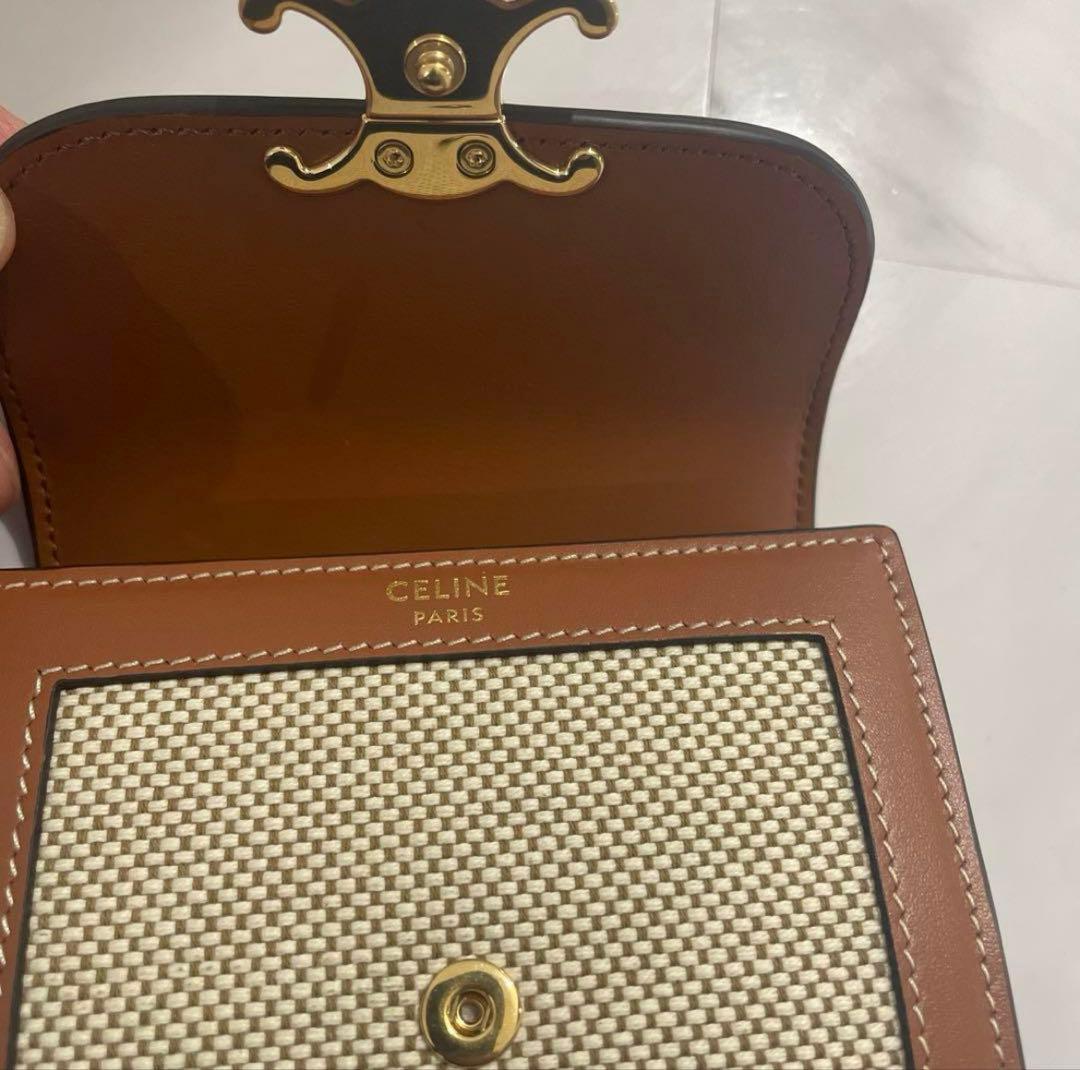 保証書あり　セリーヌ　財布　カードケース