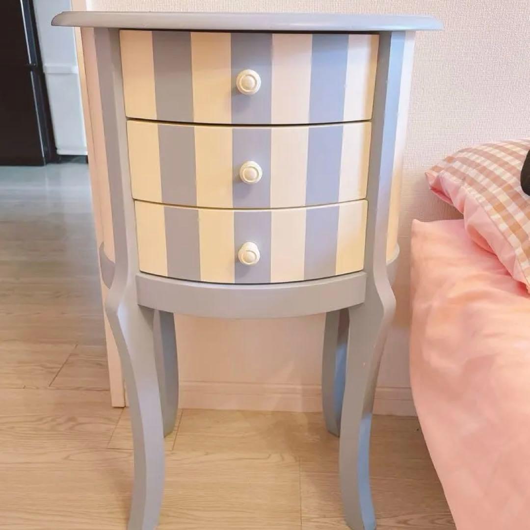 Francfranc フランフラン ベッドサイドテーブル 小型キャビネット