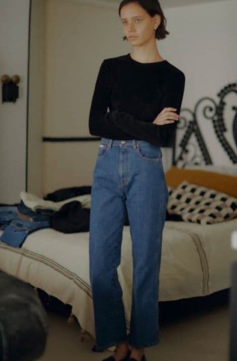 SHISHIKUIクロ長袖ベロアツイスト トップス