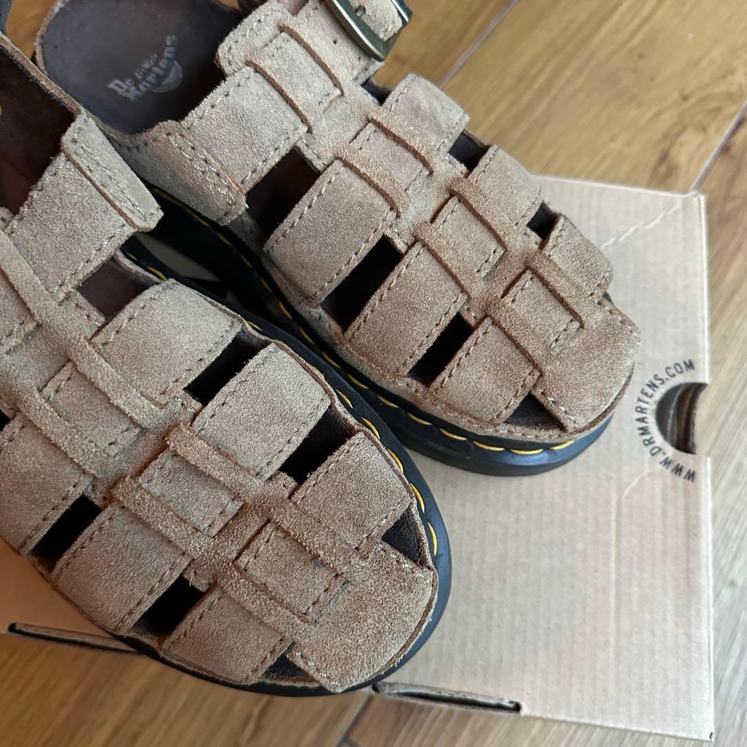 《X'mas sale》【Dr. Martens】WRENLIE 厚底サンダル