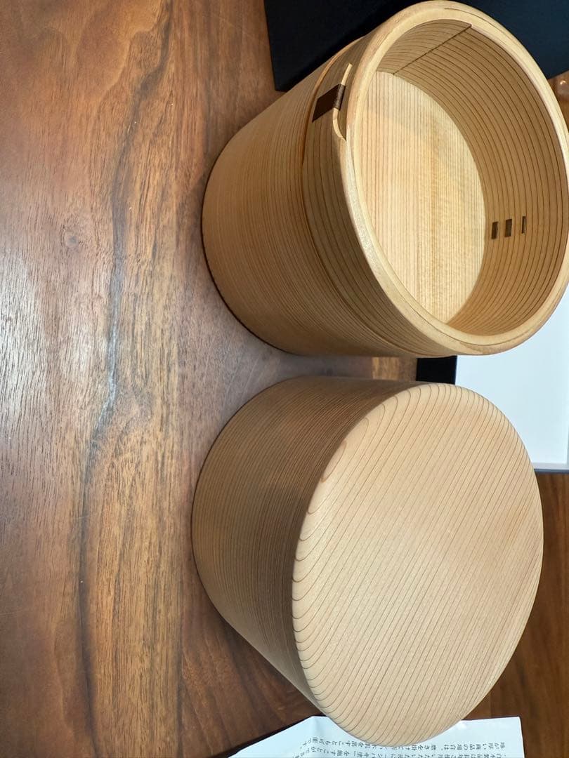 柴田慶信商店　白木　きこり弁当箱　曲げわっぱ　新品