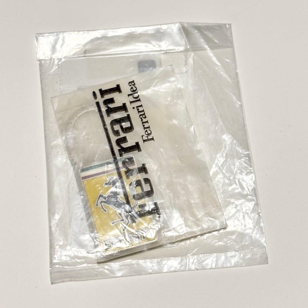 新品未使用　非売品　Ferrari キーホルダー　スタンダードキーリング