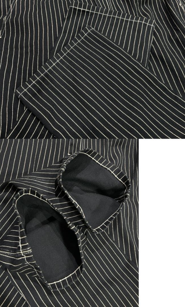 ＊VANSON ウォバッシュ イーグル 刺繍 襟 袖 プリント つなぎ XL