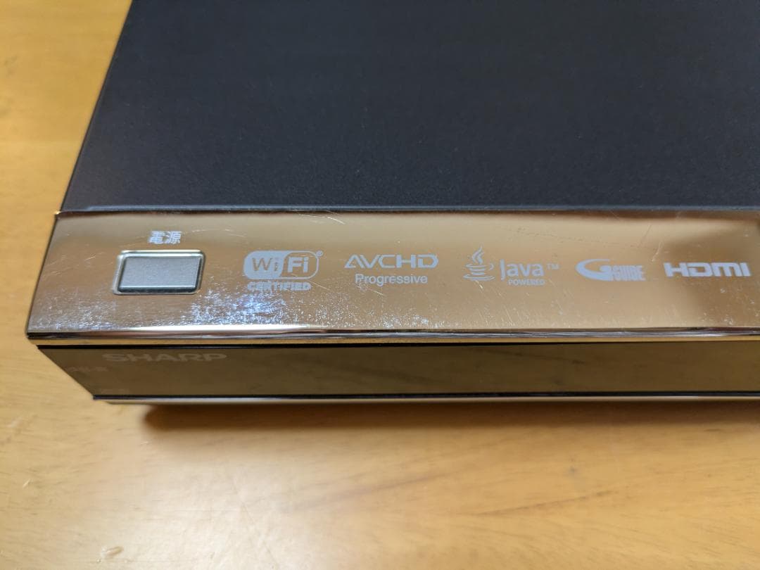 SHARP AQUOS Blu−ray レコーダー BD-W1500