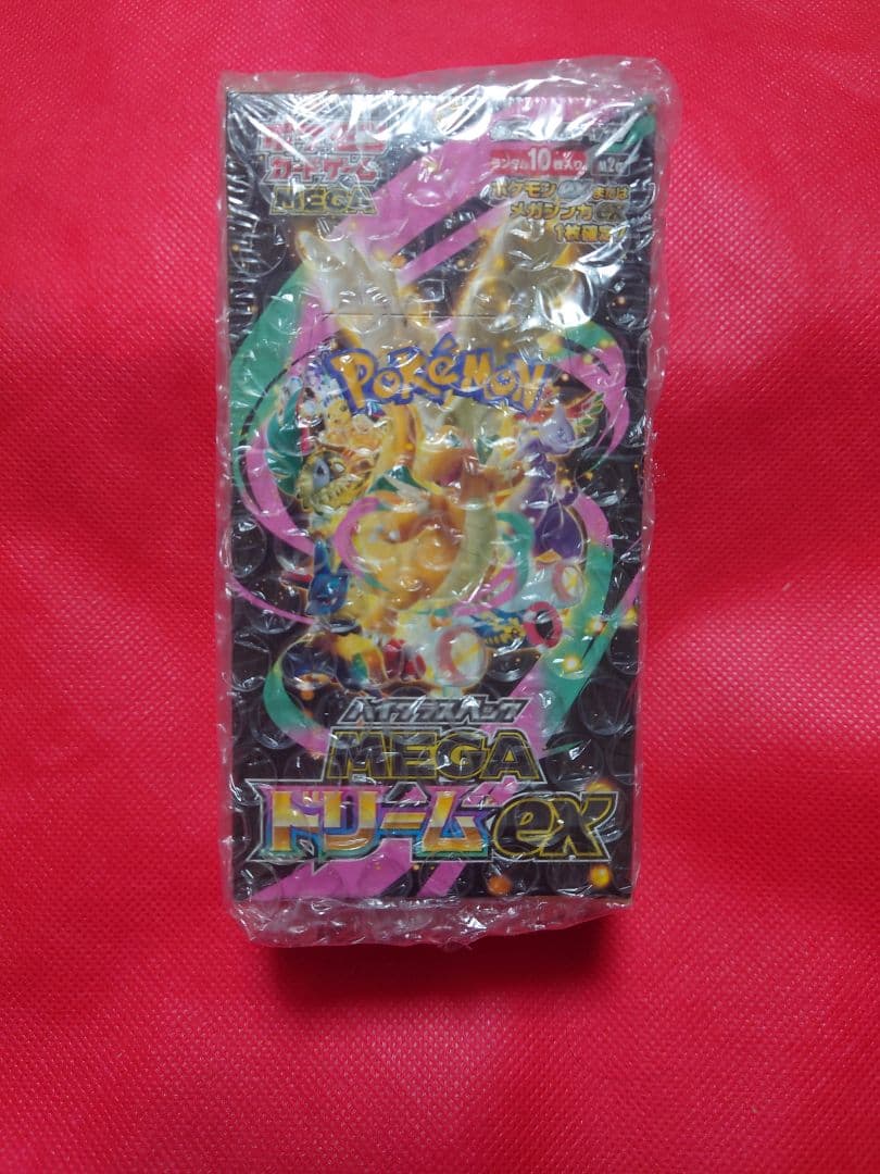 ポケモンカードゲーム MEGAドリームex 1box（完全未開封）シュリンク有り