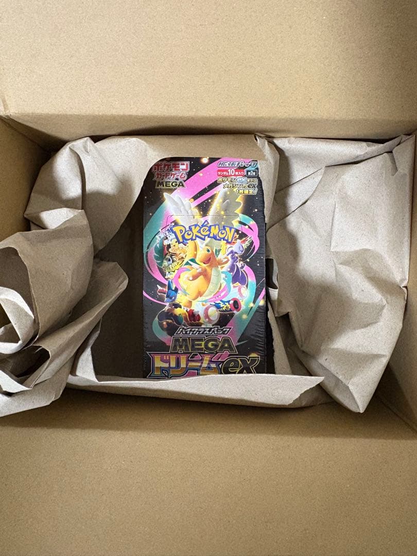 ポケモンカードゲーム MEGA ドリームEX 1BOX シュリンク付き