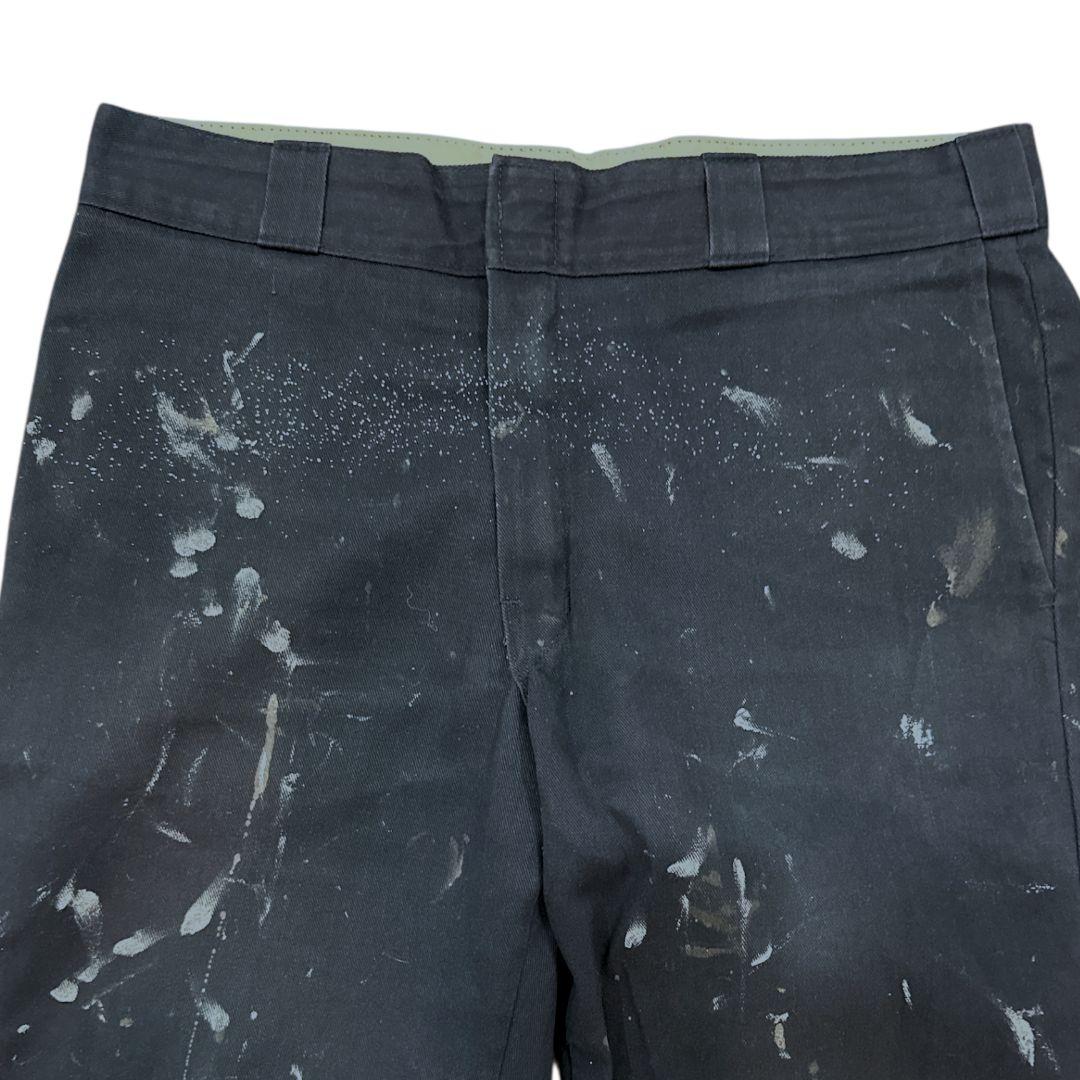 希少 Dickies 874 Navy Feed Paint Pants