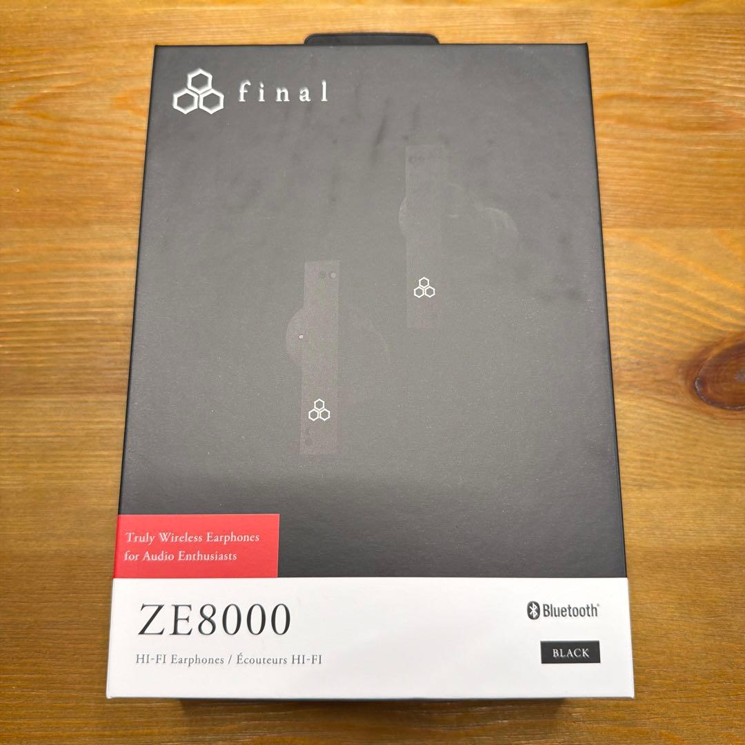 ⭐️新品未開封⭐️final ZE8000 ブラック ワイヤレスイヤホン