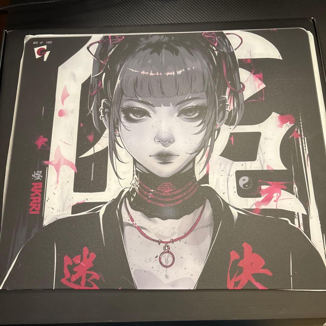 GLSSWRKS Akari ガラスマウスパッド　jp edition