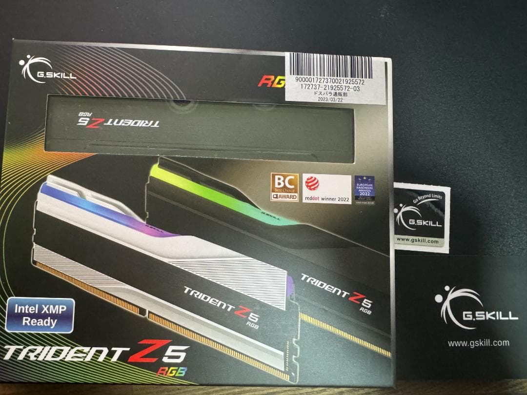 た*け様 G.SKILL Trident Z5 RGB DDR5-6000 16