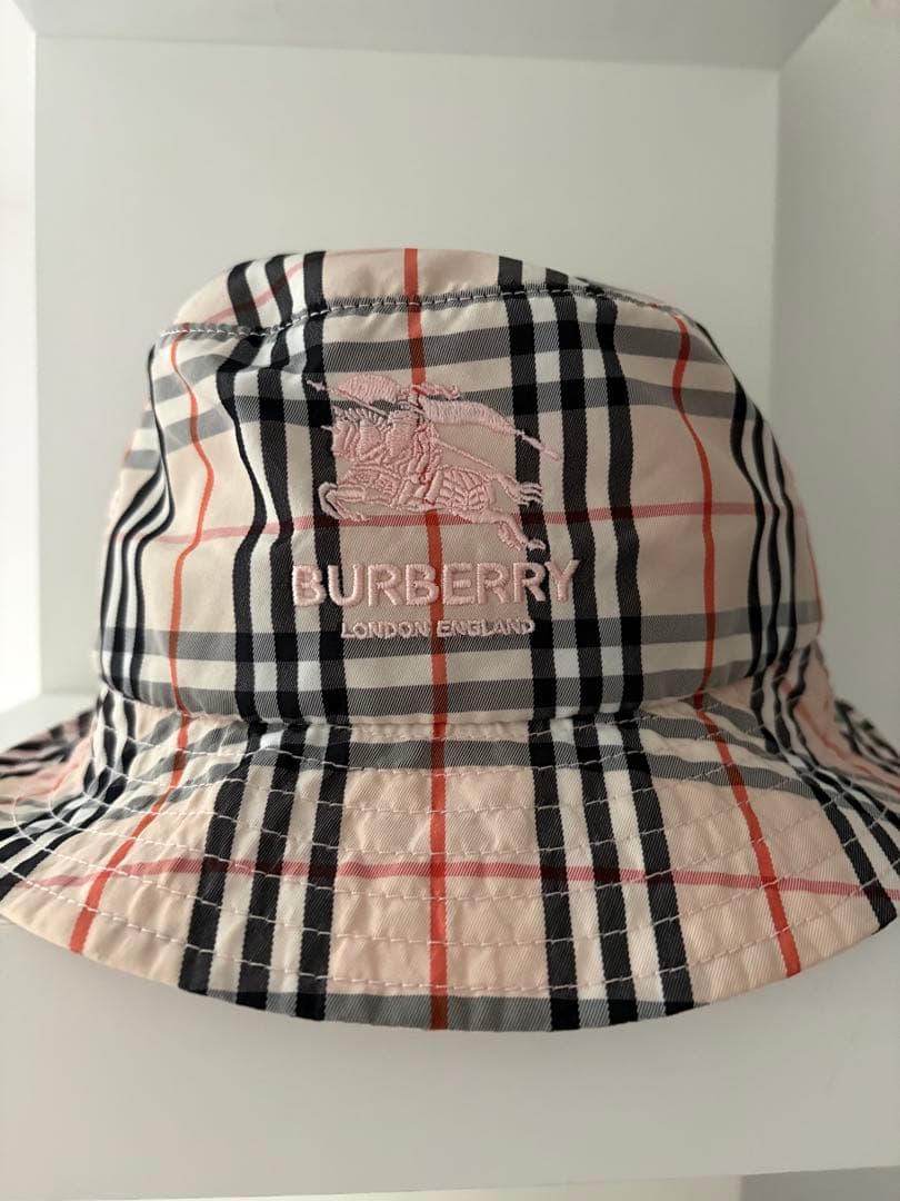 supreme burberry Crusher pink バケットハット