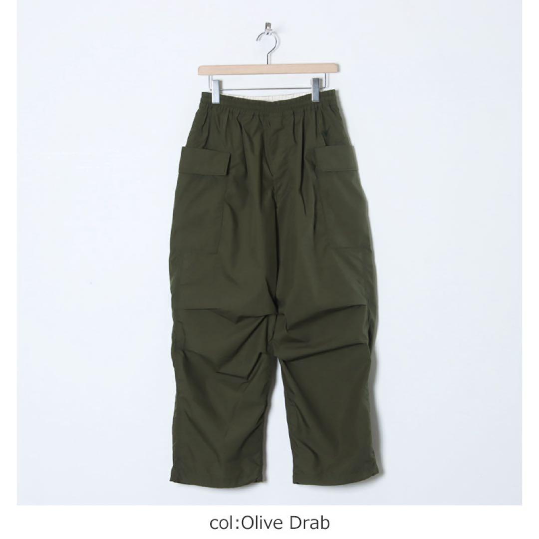 ナナミカ カーゴデッキパンツ Cargo Deck Pants 32 オリーブ