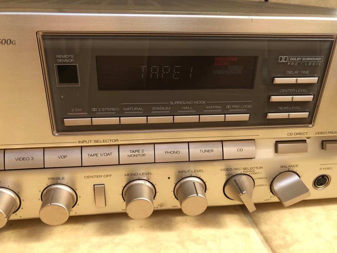 サンスイ AU-V7500G ゴールド AVアンプ 動作品(G108)