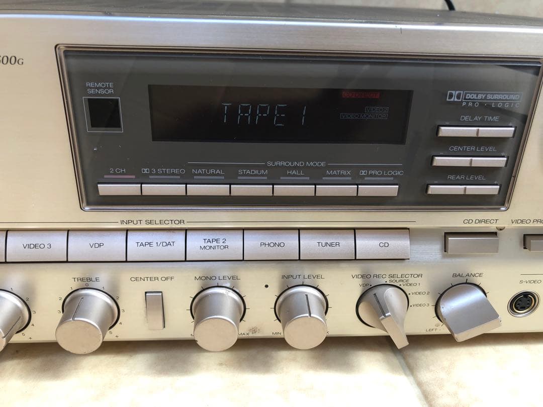 サンスイ AU-V7500G ゴールド AVアンプ 動作品(G108)