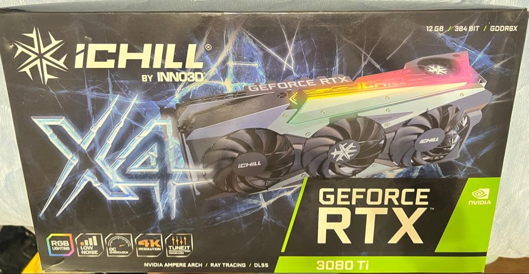 INNO3D RTX 3080Ti ICHILL X4 GDDR6X ヒロ