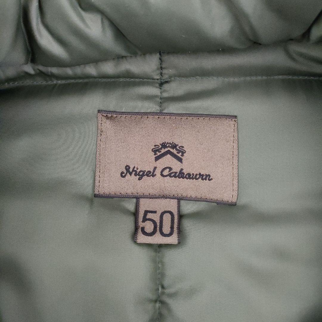 Nigel Cabourn ダウンベスト サイズ50 ブラック