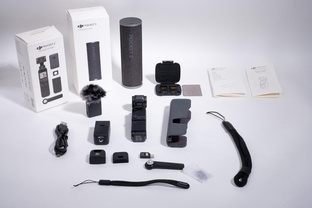 DJI Pocket 2 Creatorコンボ ★充電ケース・NDフィルタ付★