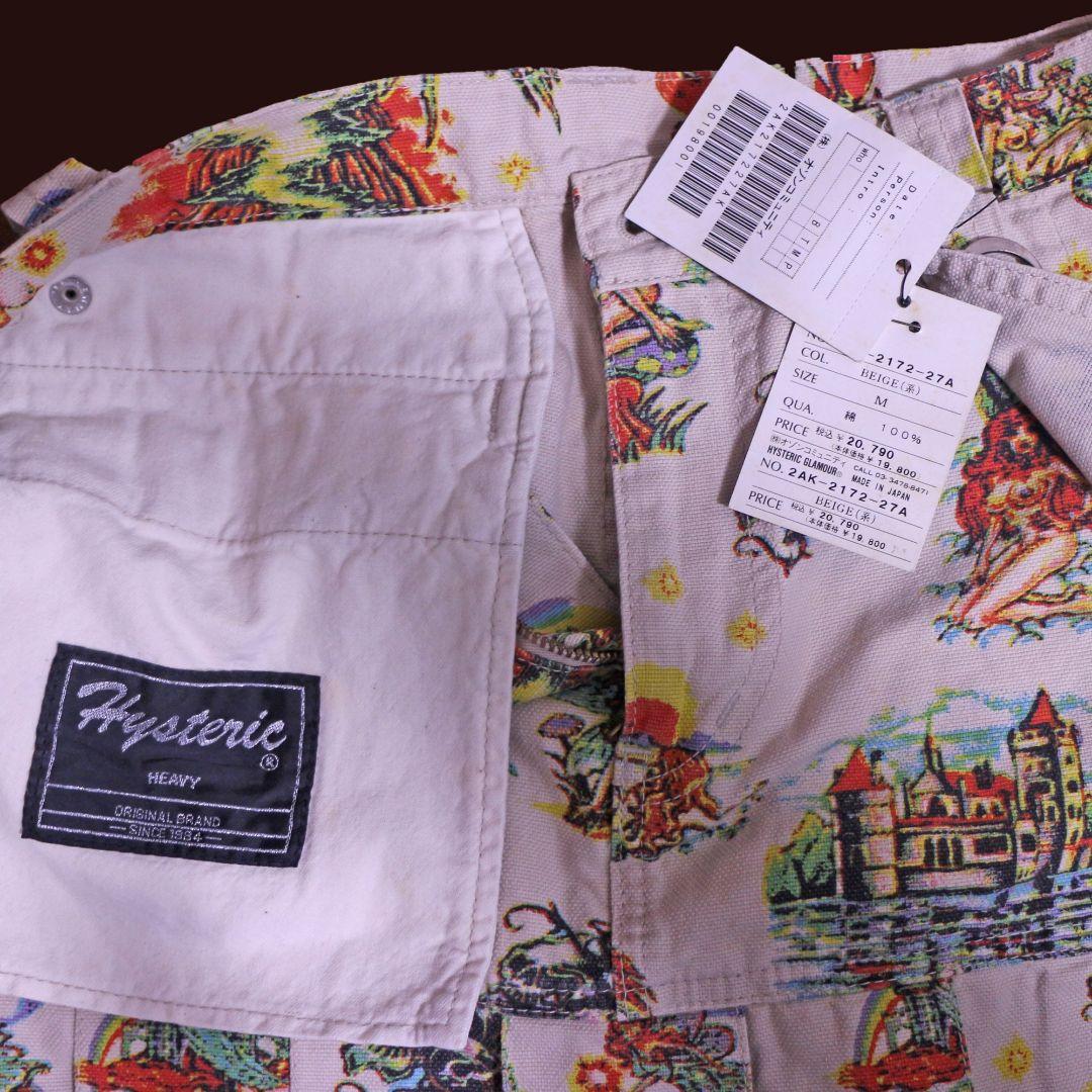 新品 初期ヒステリックグラマー メデューサ 人魚プリント ポーチ付 ミニスカート