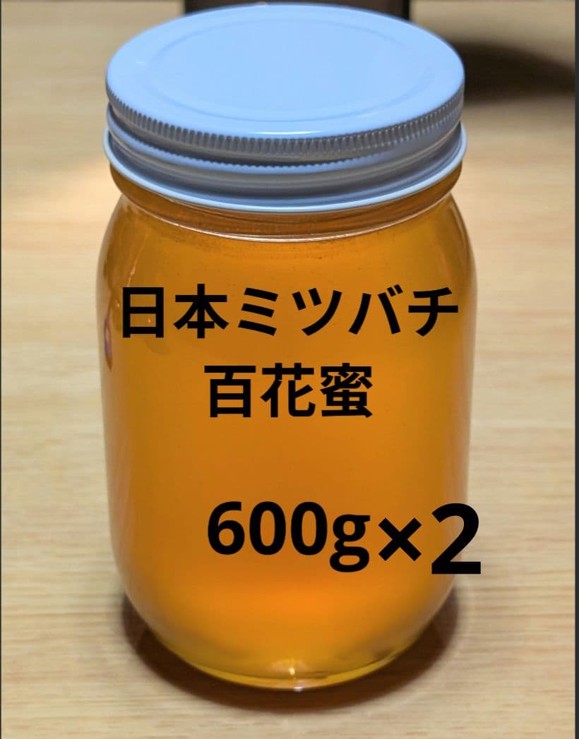 ニホンミツバチの蜂蜜 　さくら