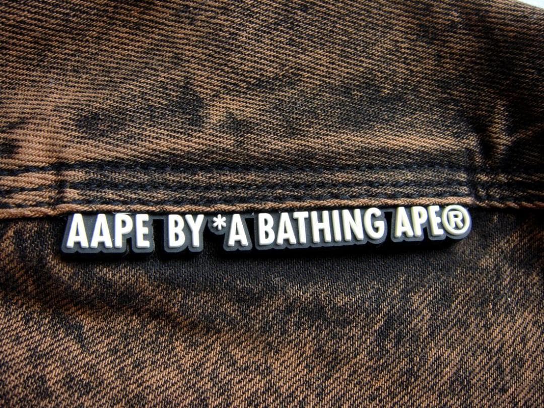 AAPE BY A BATHING APE アベイシングエイプ デニムジャケット