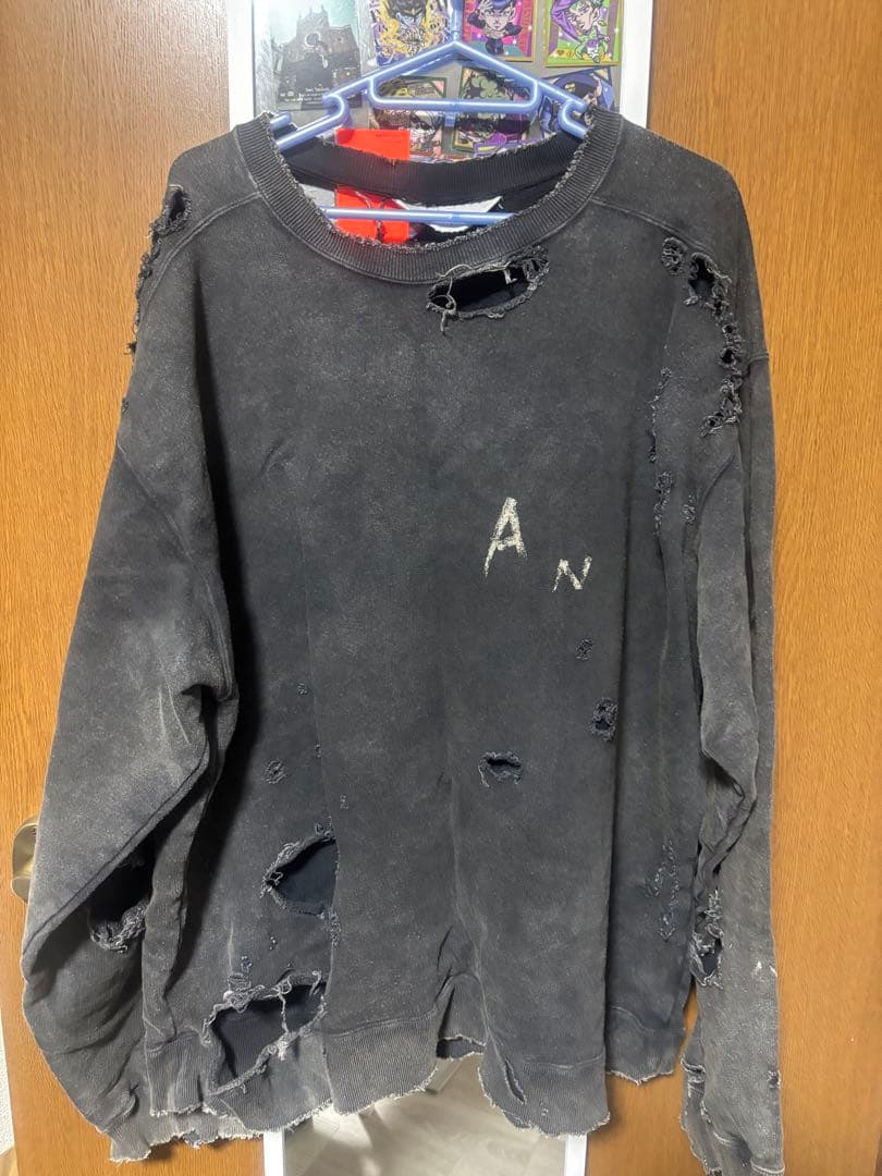 ANCELLM ダメージスウェット