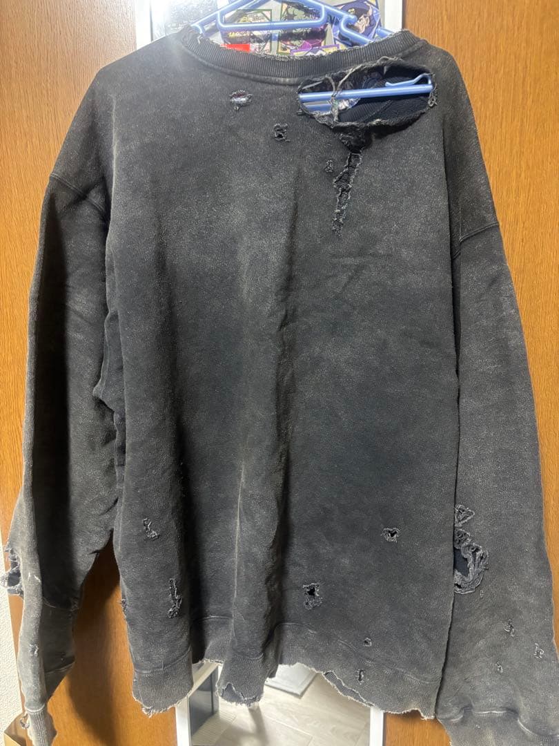 ANCELLM ダメージスウェット