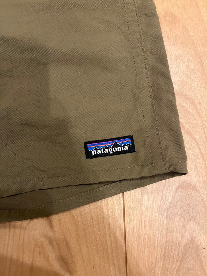 パタゴニア バギーズショーツ 5インチ Sサイズ オリーブ　　廃番
