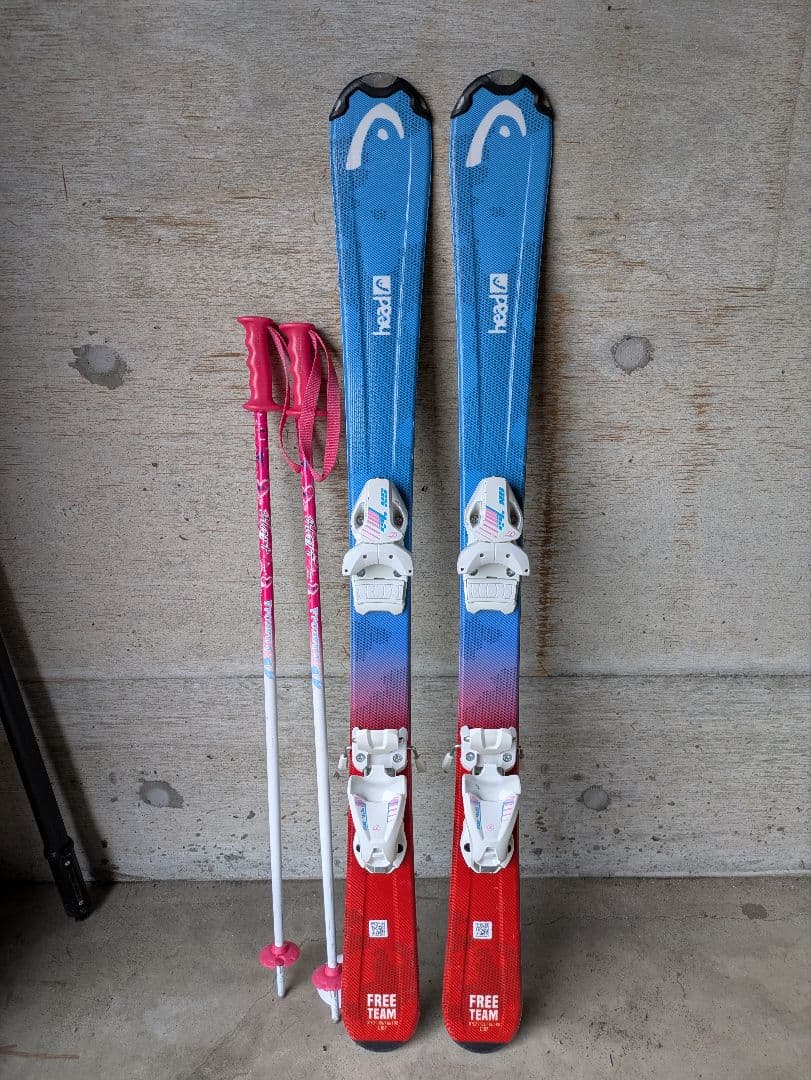 スキー3点セット　107cm