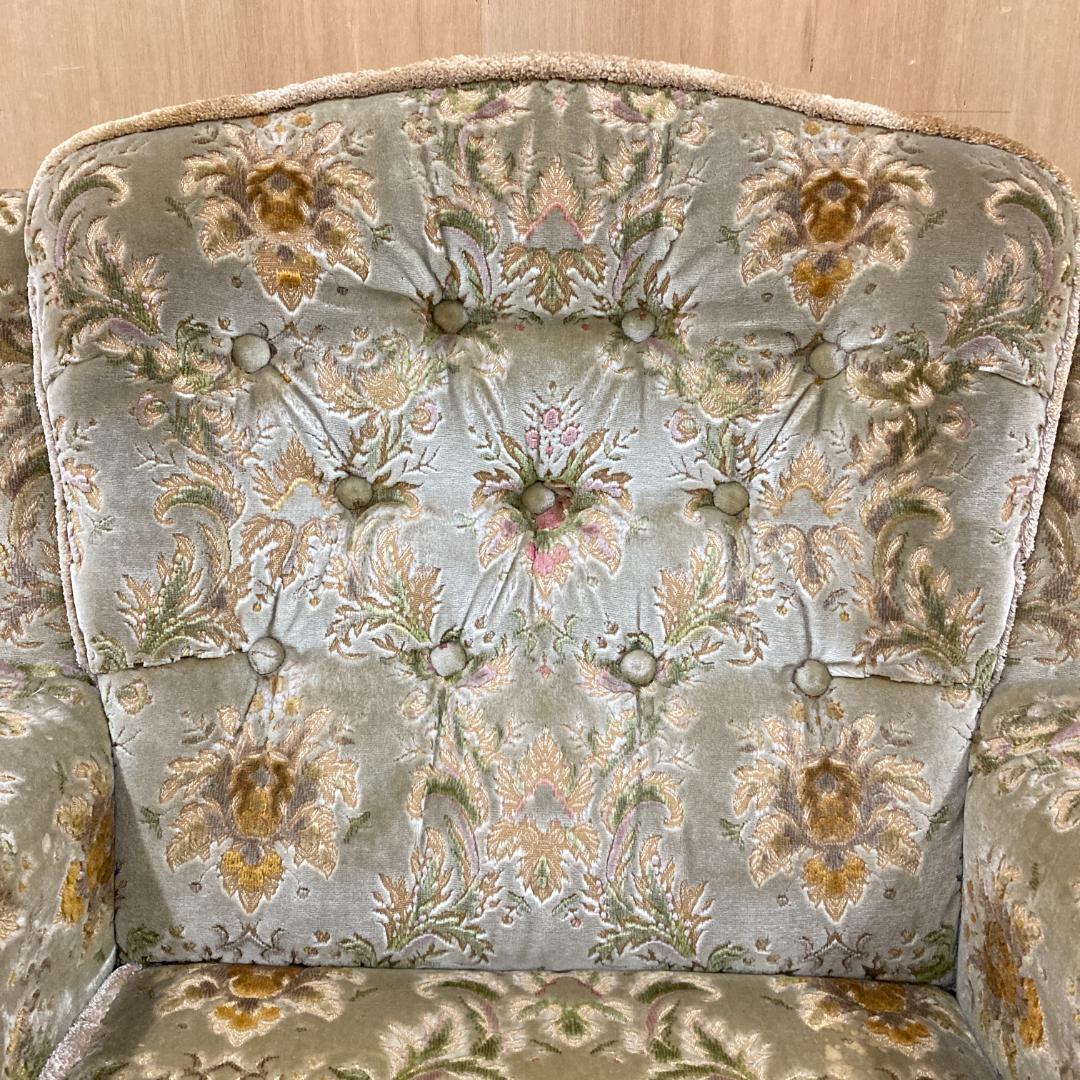 【オールドカリモク】金華山　1人掛けソファ　アームチェア　ヴィンテージ