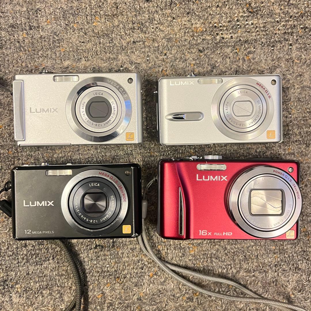 Panasonic パナソニック LUMIX デジカメ4台セット ジャンク