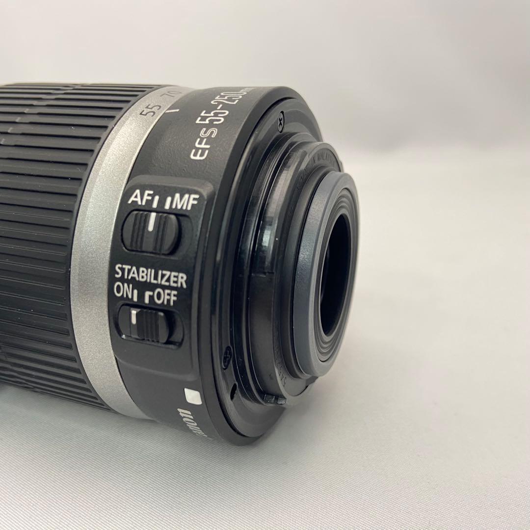 【美品】Canon EF-S 55-250mm F4-5.6 IS フード付