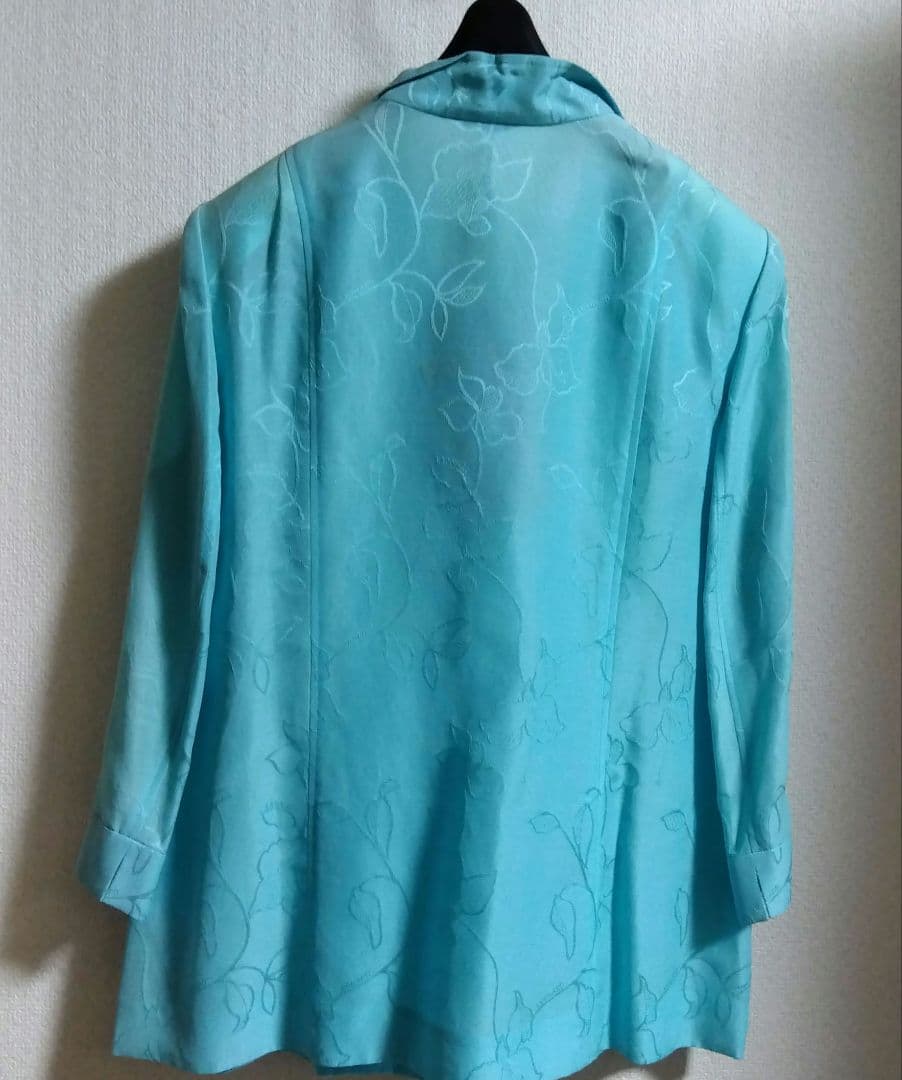 レオナールLEONARD 薄手ジャケット七分袖　春夏物タグ付き