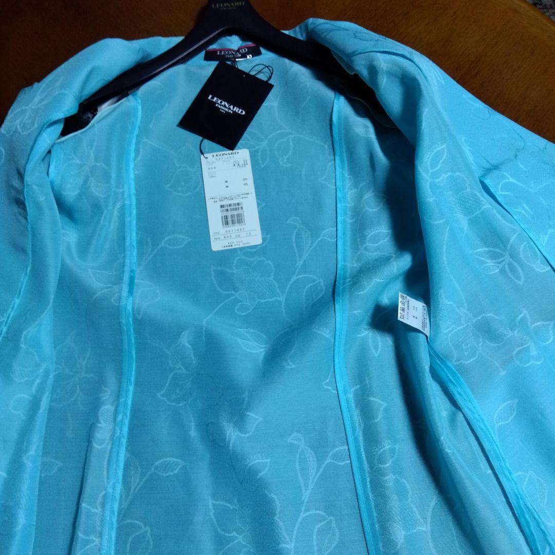 レオナールLEONARD 薄手ジャケット七分袖　春夏物タグ付き