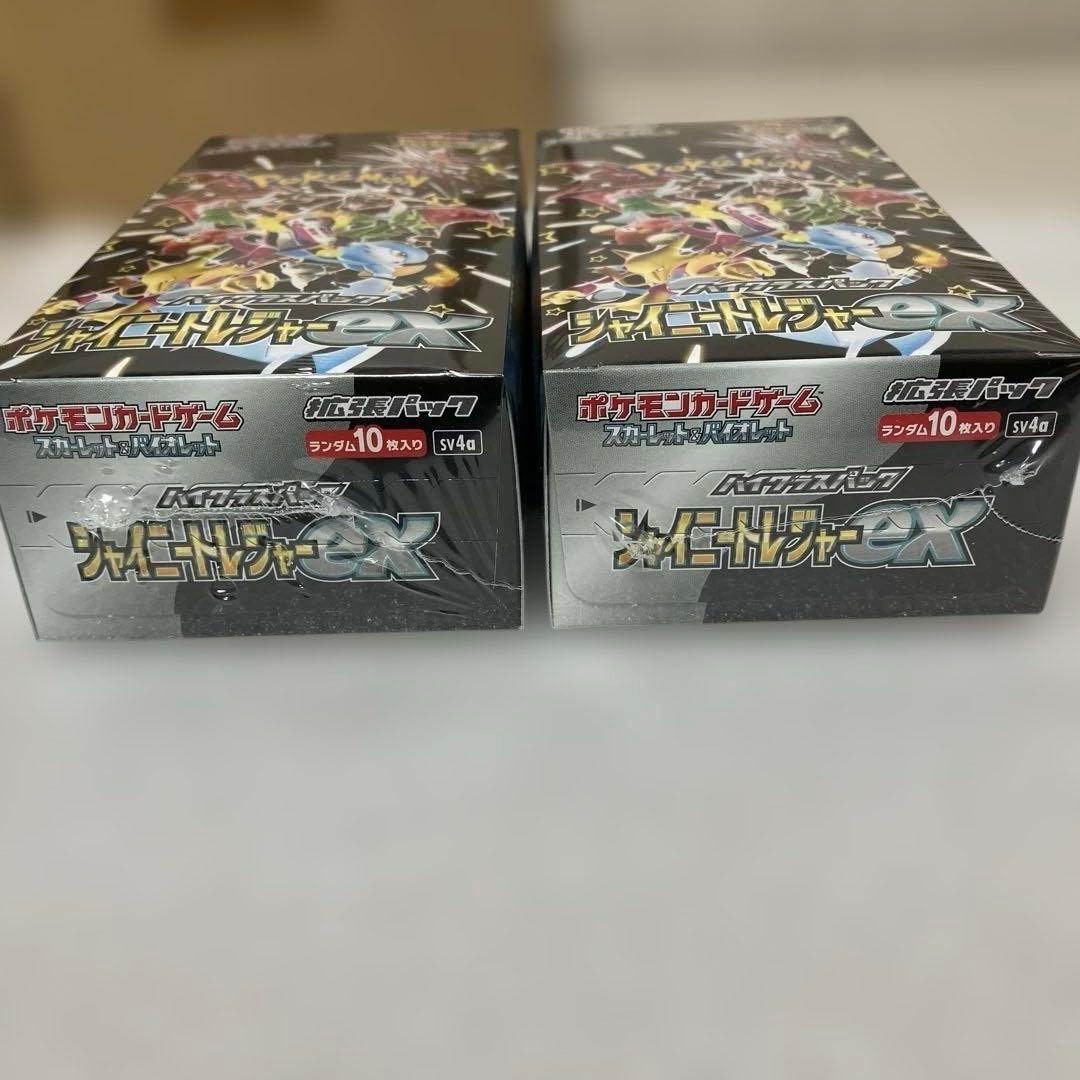 ポケモンカードゲーム シャイニートレジャーex シュリンク付き新品未開封ボックス