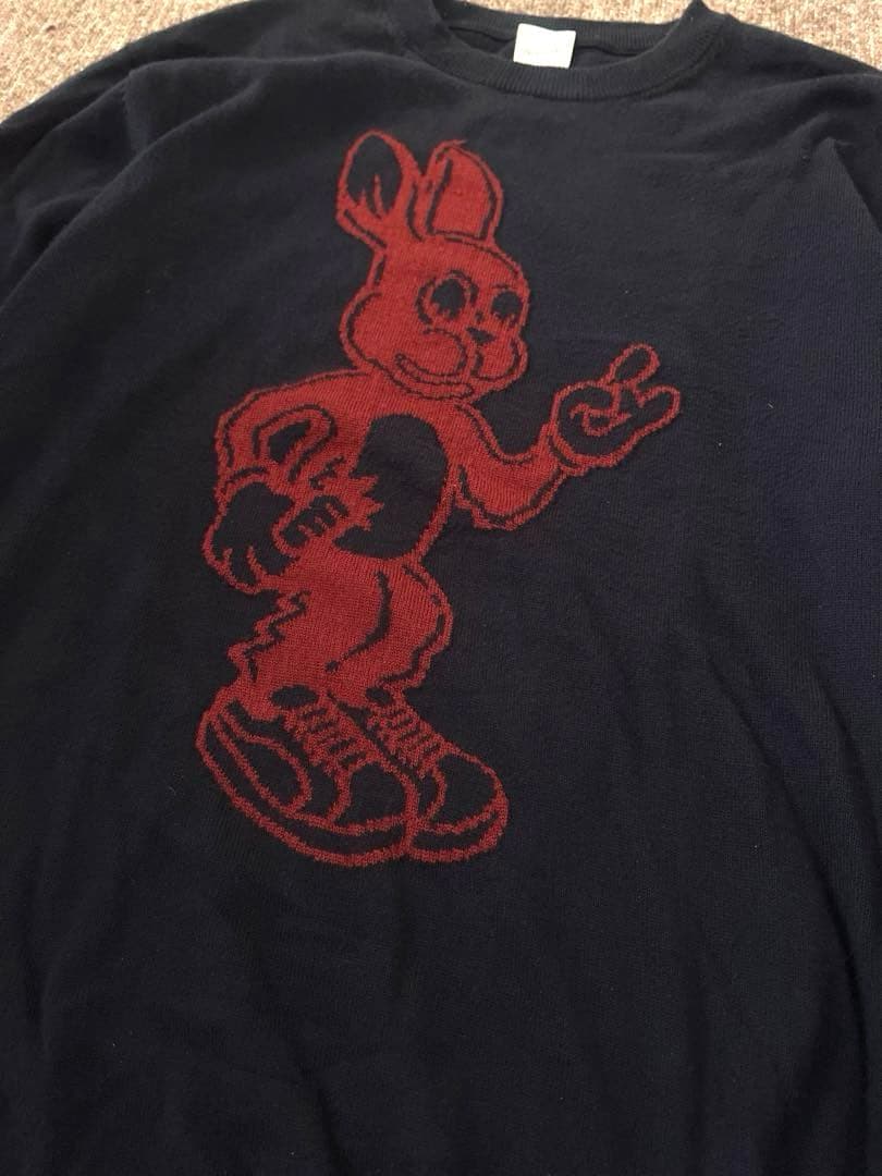 激レア　三浦春馬さん　着用　ポールスミス　バニーラビット　長袖ニット　セーター