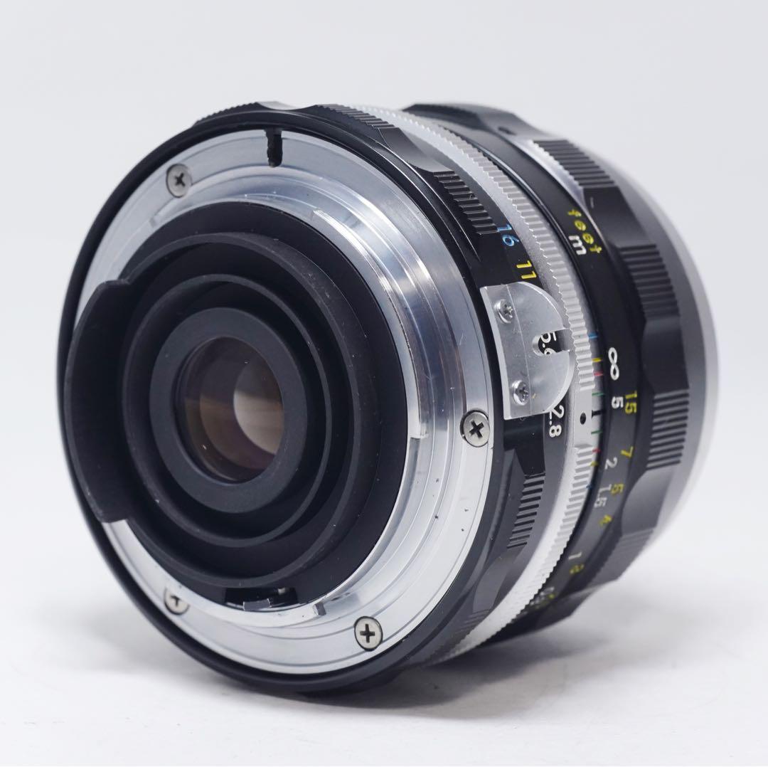 極美品 Nikon NIKKOR AUTO S 35mm f2.8