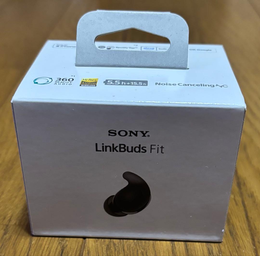 【新品】SONY LinkBuds Fit ワイヤレスイヤホン ブラック