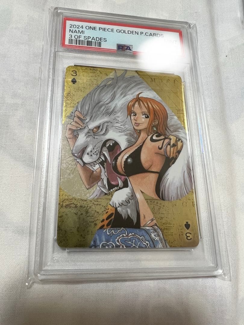 ワンピース カードゲーム 2024 One Piece Golden P-Cards Nami 3