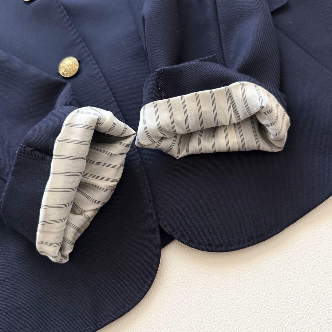 EASTBOY 紺ブレザー 金ボタン ワッペン エンブレム ジャケット　11号