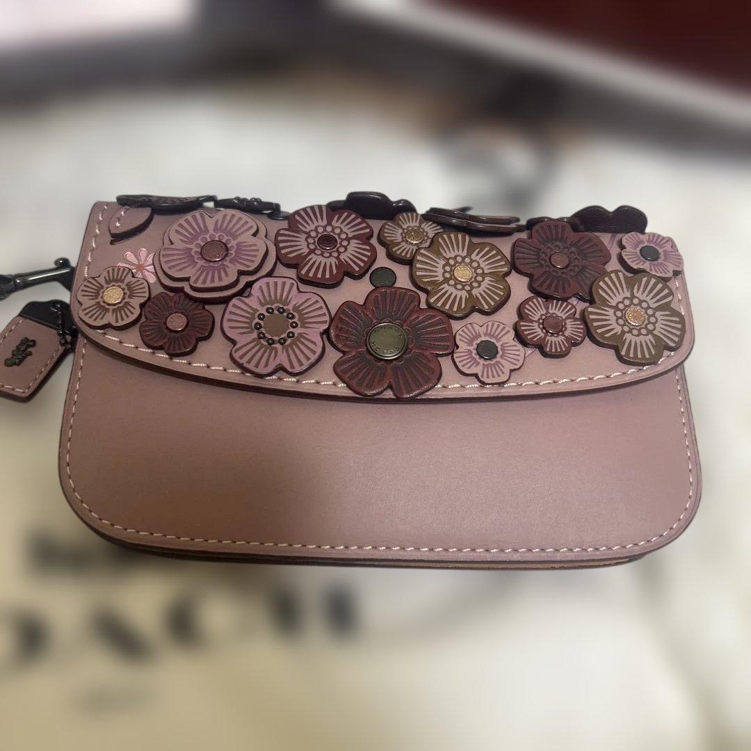 極美品✨ コーチ COACH ティーローズ クラッチ ショルダー 限定モデル