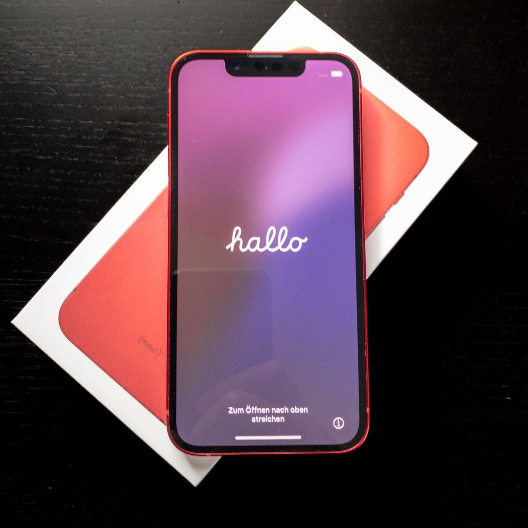 【美品・バッテリー83%】iPhone 13 mini レッド 256GB