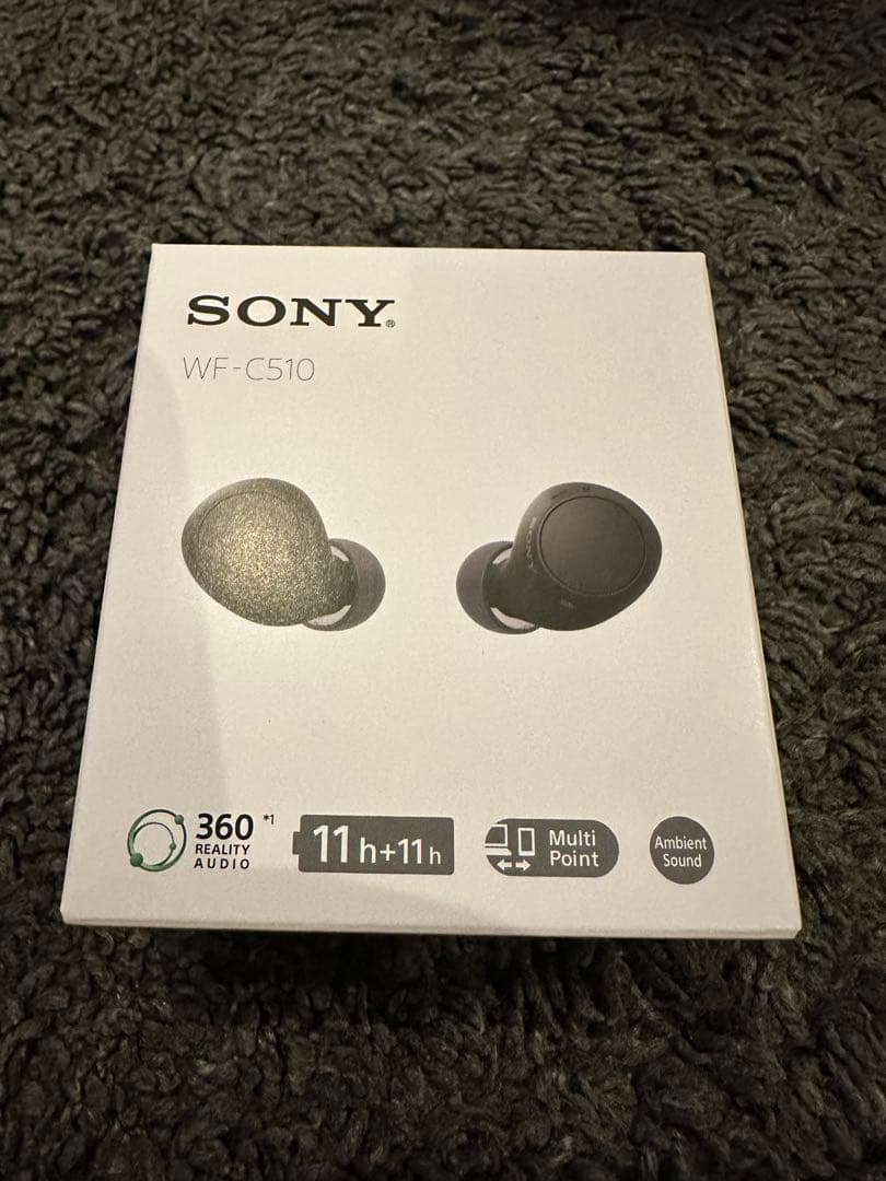 ★SONY★WF-C510 ブラック ワイヤレスイヤホン