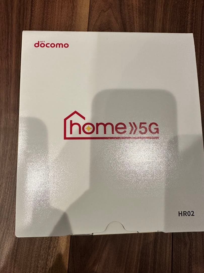 【新品未使用】docomo HR02 5Gルーター 本体・付属品付き