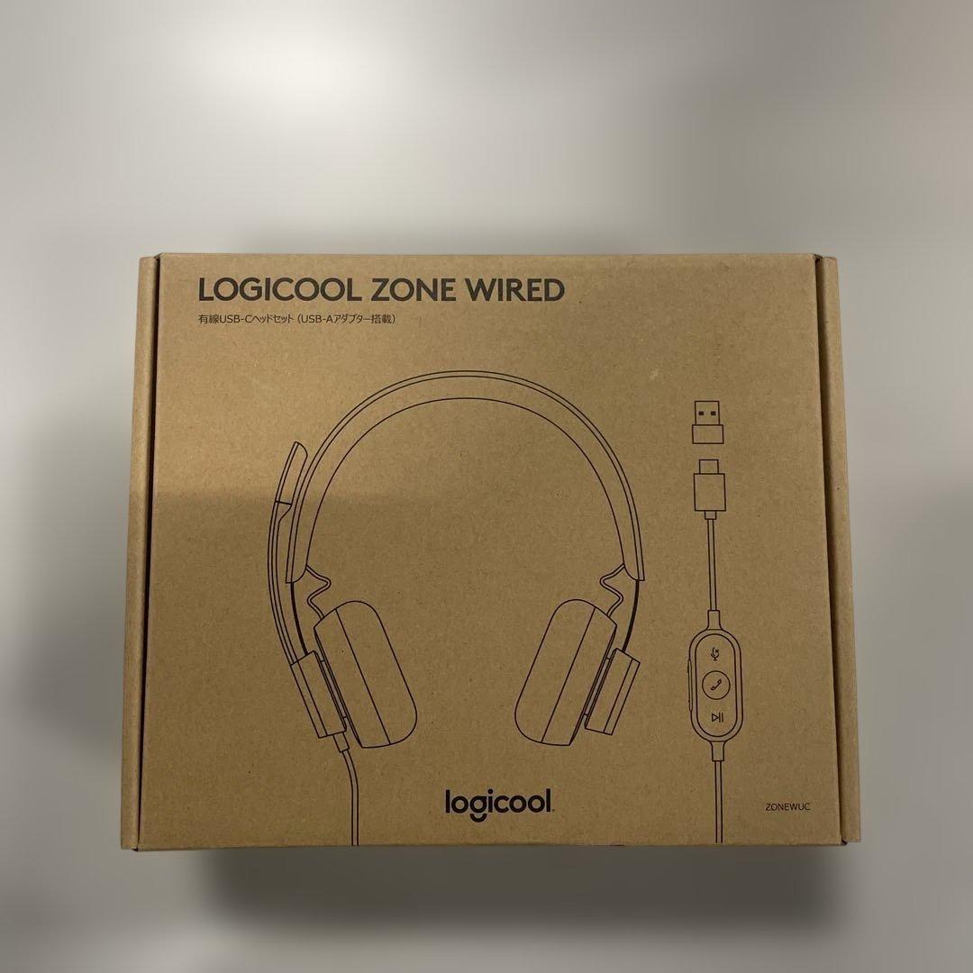 新品未開封　Logicool ZONE WIRED ５点