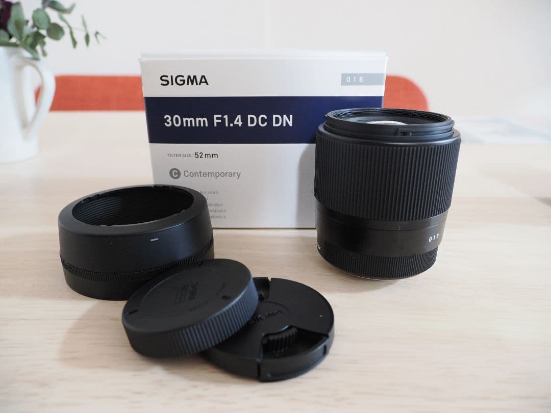 美品 SIGMA 30mm F1.4 DC DN マイクロフォーサーズ