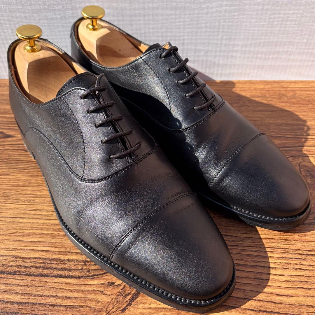 s*s様 Berwick バーウィック ストレートチップ 26cm ブラック 内