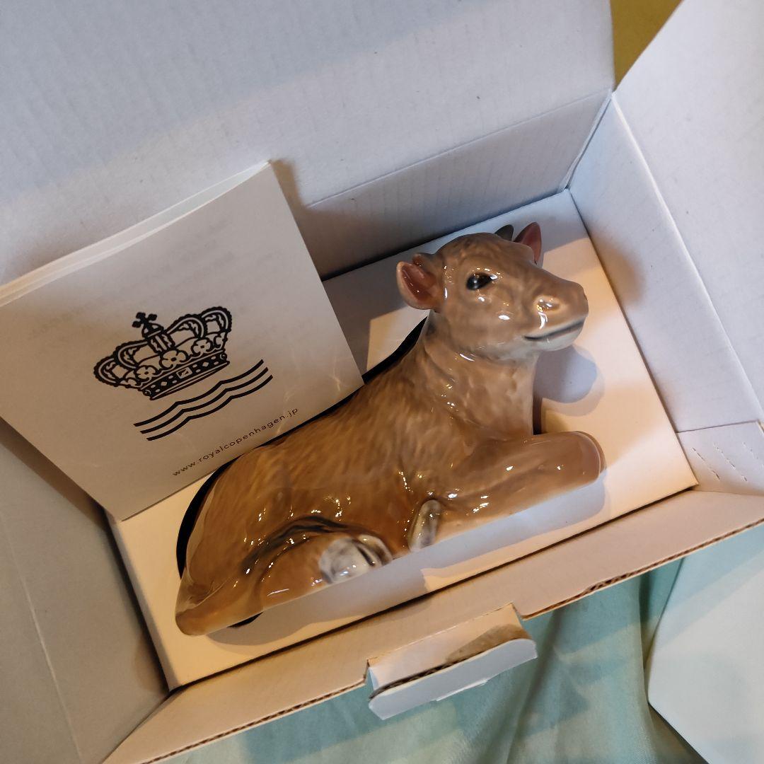 値下げ不可　  干支　置物 牛 2021年