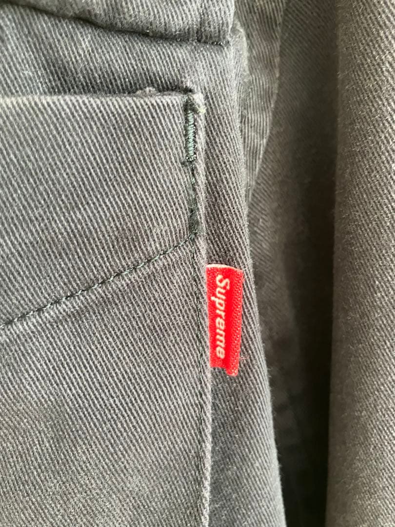 ミリタリージャケット ブラック刺繍